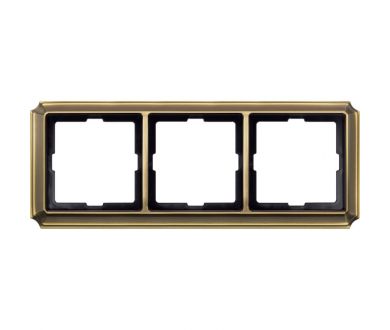 Рамка 3-постовая Schneider Electric Merten Antique/Artec MTN483343