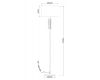 Торшер Arte Lamp Taygeta A4097PN-1CC