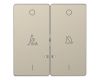 Клавиша двойная Schneider Electric Merten D-Life MTN3429-6033