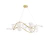 Подвесная люстра Crystal Lux COLIBRI SP6 GOLD