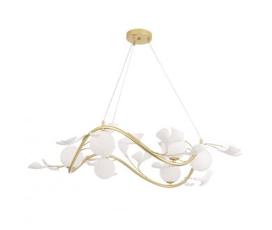 Подвесная люстра Crystal Lux COLIBRI SP6 GOLD