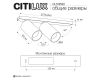 Спот Citilux Axel CL512522