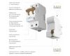 Дифференциальный автомат 1P+N 32 A 30 mА 6 kА C А Werkel W922P326 4690389193262 a062571