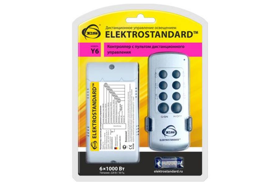 Пульт управления светом Y6 Elektrostandard 4690389062520