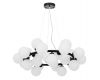 Подвесная люстра Lumina Deco Marsiada LDP 6033-25 BK