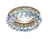 Встраиваемый светильник Ambrella Light Crystal K206 MULTI/G