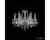 Подвесная люстра Bohemia Ivele Crystal 1402/6/141 Ni Leafs