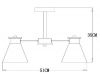 Люстра на штанге Arte Lamp Tyler A1031PL-3WH