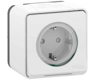 Розетка со шторками Schneider Electric MUR40911