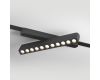 Трековый магнитный однофазный светильник Denkirs Air grill DK5338-BK