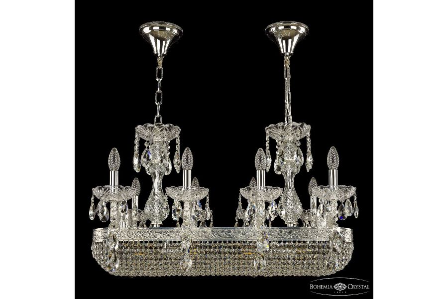 Подвесная люстра Bohemia Ivele Crystal 1452/8/195/800 Ni