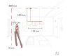 Подвесной светильник Loft IT Thread 10388P/A Brass