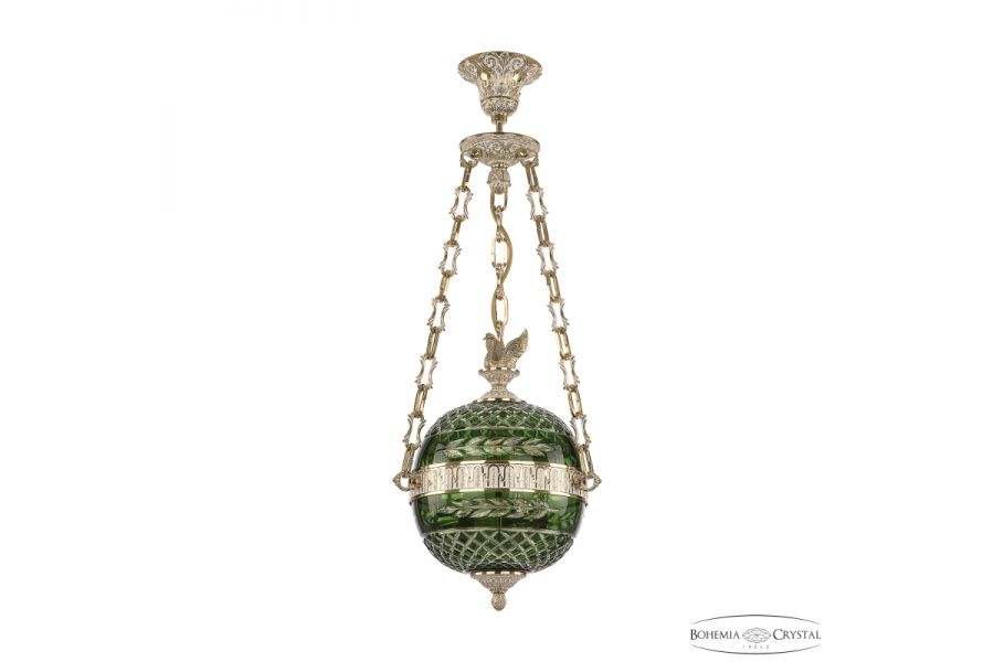 Подвесной светильник Bohemia Ivele Crystal 71000P/25 GW Clear-Green/H-1J FS1S