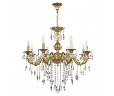 Купить Подвесная люстра Bohemia Ivele Crystal AL79101/8/250 B G Подвесная люстра Bohemia Ivele Crystal AL79101/8/250 B G