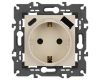 Розетка со шторками с USB type-A+C Эра Elegance 14-4108-02 Б0067725