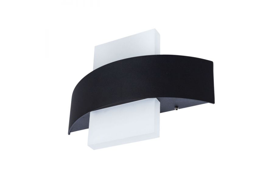 Уличный настенный светодиодный светильник Arte Lamp Croce A1444AP-1BK