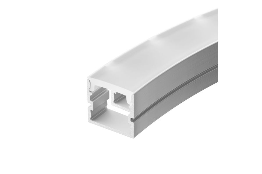 Профиль Arlight FANTOM-BENT-W16-SIDE-2000 ANOD (Алюминий) 064487