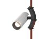 Трековый однофазный светильник Denkirs Belty spot DK5546-BW+BK