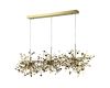 Подвесной светильник Crystal Lux GARDEN SP3х3 L1200 GOLD