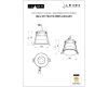 Встраиваемый светильник Iledex Technical Mars DIM 207-7W-D75-3000K-24DG-WH