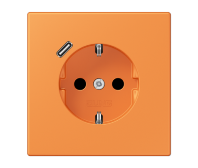 Купить Розетка 2K+З USB Typ C Jung LC1520-18C225 Розетка 2K+З USB Typ C Jung LC1520-18C225