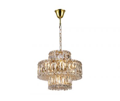 Подвесная люстра Newport 8458+3/C gold М0069585