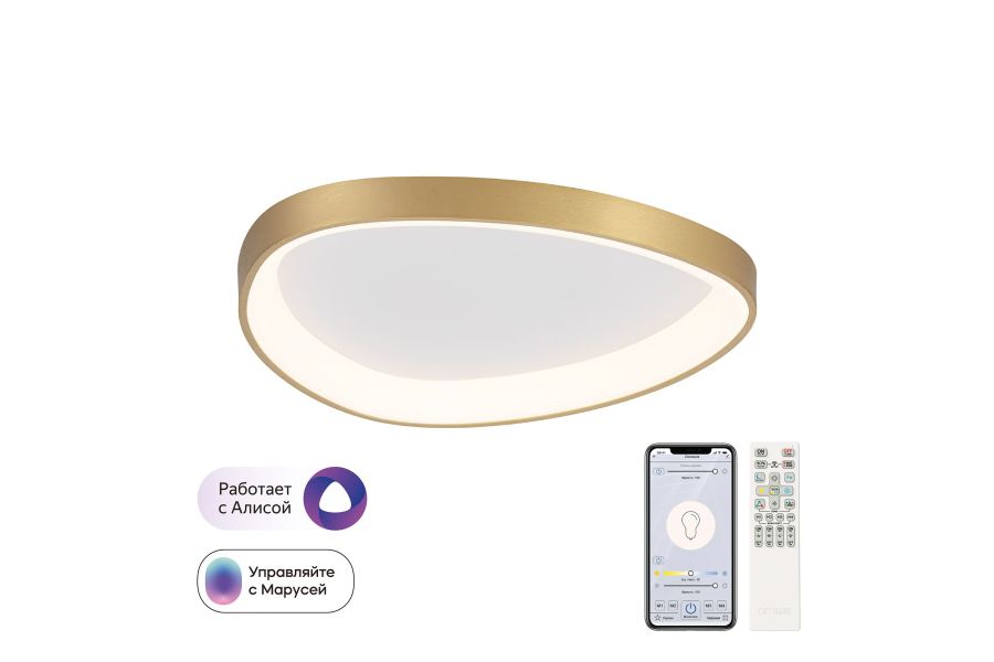 Потолочная люстра Citilux Genka Smart CL756A142