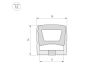 Силиконовый профиль Arlight WPH-FLEX-1414-TOP-S11-20m WHITE 041092