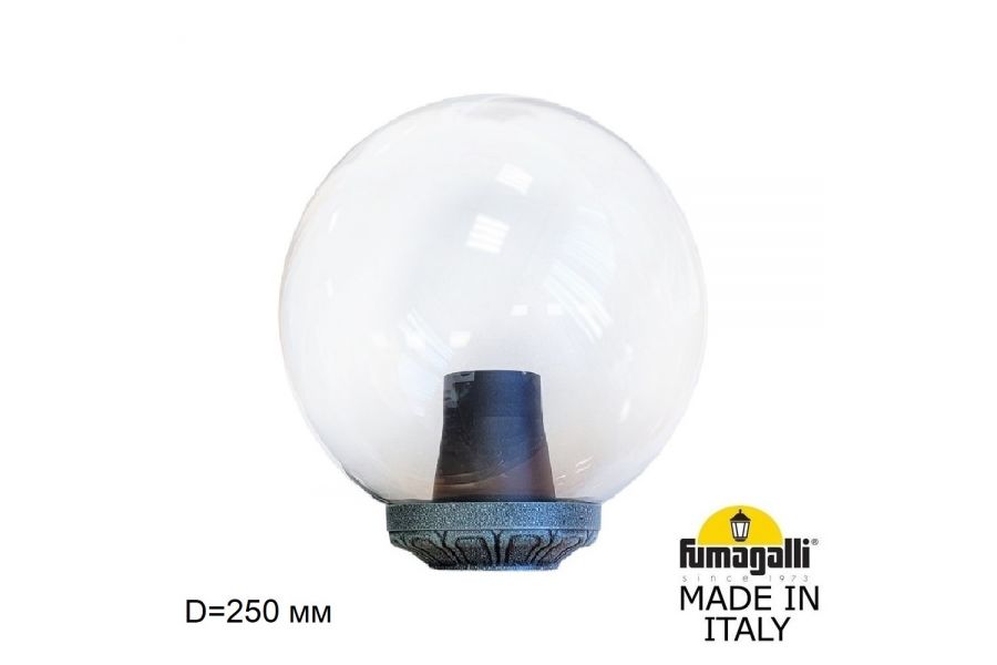 Уличный консольный светильник Fumagalli Globe G25.B25.000.VXF1R