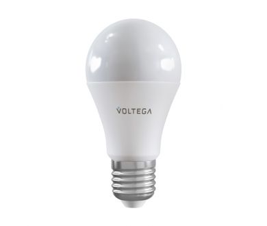 Лампа светодиодная Voltega E27 9W 2700К груша матовая 2429