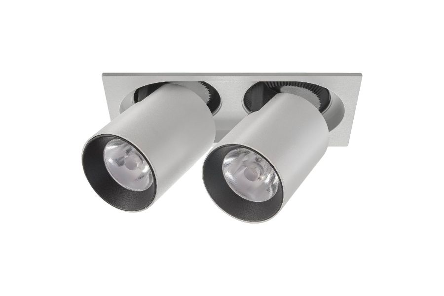Встраиваемый спот AM Group AM334-2 WH+BK