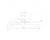Потолочная люстра Eurosvet Nuvola 70129/8 латунь Smart a057080
