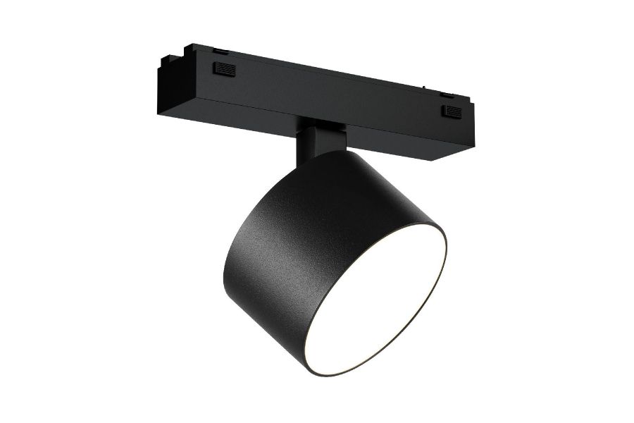 Трековый магнитный светильник Arlight MAG-VIBE-RONDO-R90-10W Day4000 (BK, 110 deg, 48V) 044472