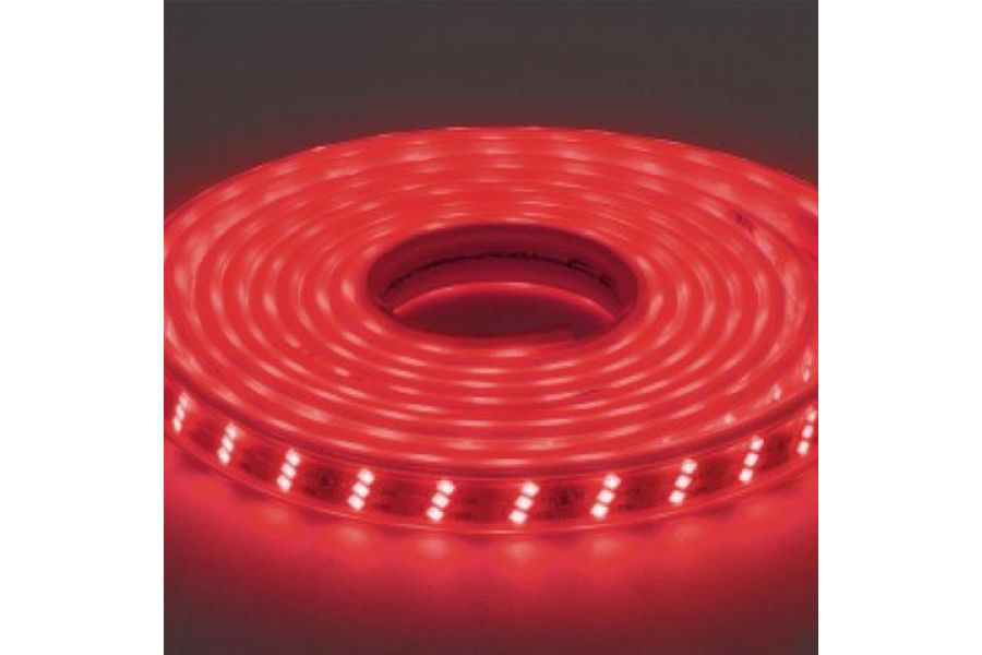 Светодиодная влагозащищенная лента Horoz 7W/m 180LED/m 2835SMD красный 50M 081-009-0001 HRZ00002733