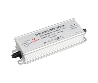 Блок питания Arlight ARPV-48200-A1 48V 4.2A 200W IP67 034690