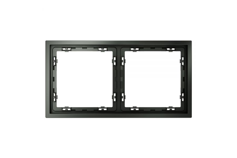 Рамка на 2 поста Voltum S70 VLS100206 (титан)