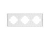 Рамка пластиковая на 3 поста Arlight FRM-TENDO-PL-3-WH 053843