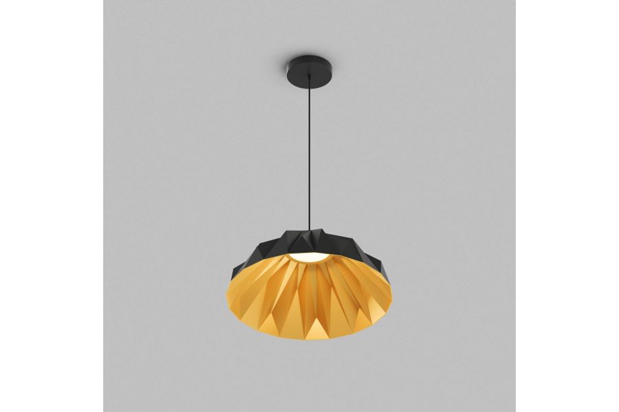 Подвесной светильник Denkirs Origami DK6655-BK+SG