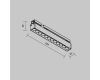 Уличный трековый светильник Maytoni Points O-TR02-2-S-12WB3K