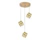 Подвесной светильник Indigo Radioso 12048/3P Gold V000134L