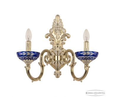 Бра Bohemia Ivele Crystal Verona 7203B15/2/210 GW P Clear-Blue/H-1J