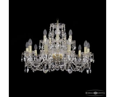Подвесная люстра Bohemia Ivele Crystal 1402/10+5/240 G