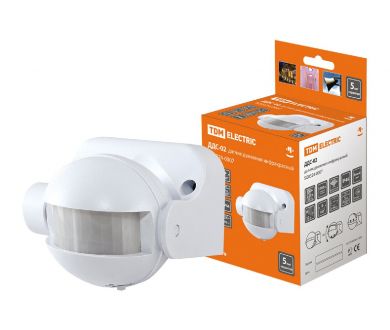 Датчик движения инфракрасный TDM Electric ДДС-02 SQ0324-0007