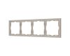 Рамка пластиковая Arlight FRM-NOBE-SFPL-4-CA 059460