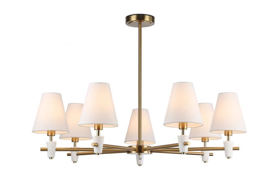 Люстра на штанге Ambrella Light High Light Ceramo Classic LH75045