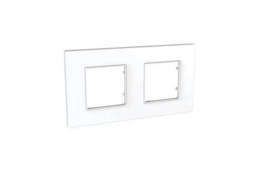 Рамка 2-постовая Schneider Electric Unica Quadro MGU2.704.18