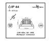 Встраиваемый светодиодный светильник Novotech Drum 357602