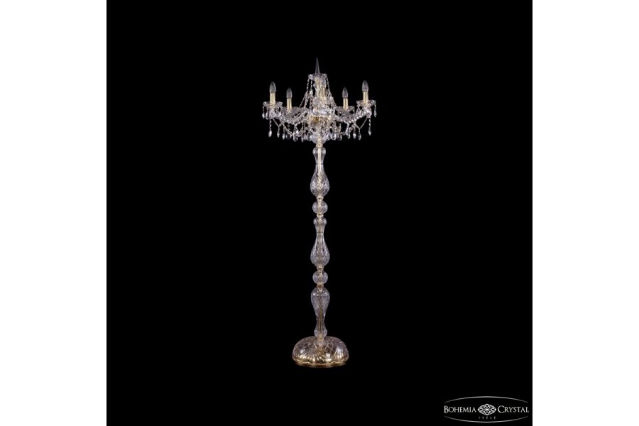 Торшер Bohemia Ivele Crystal 1413T1/5/200-160 G