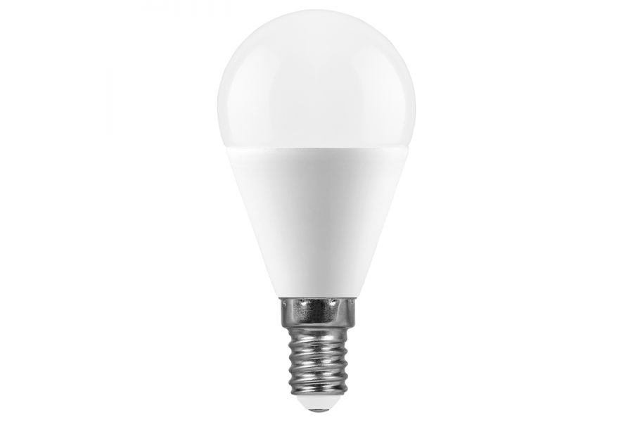 Лампа светодиодная Feron E14 15W 2700K груша матовая SBG4515 55209