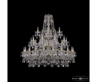 Подвесная люстра Bohemia Ivele Crystal 1411/20+10+5/400/3d G